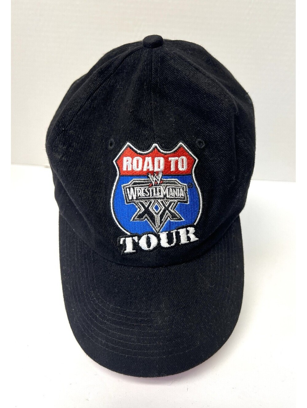 Vintage WWE Road To WrestleMania 20 XX Tour Hat 2003 2004 WWF Hulk Hogan Rare